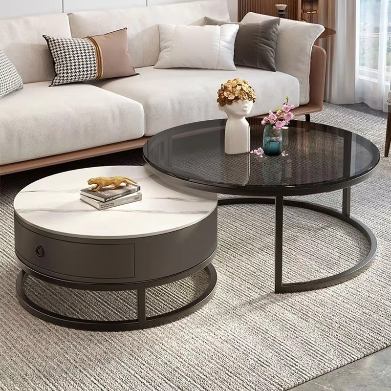 Round Glass Coffee Table
