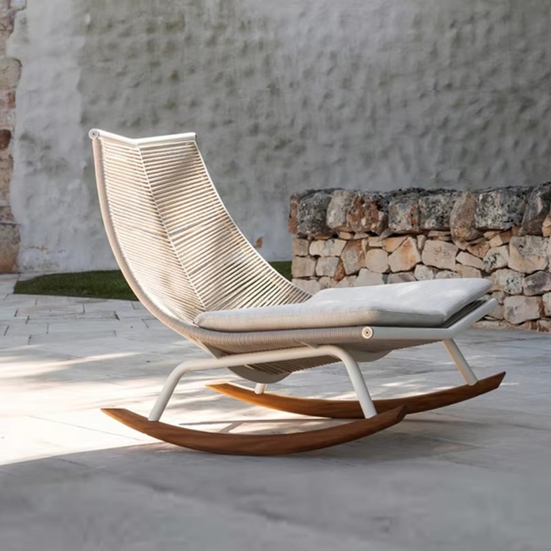 Creative Lounge Chair Rattan Rocking Chair